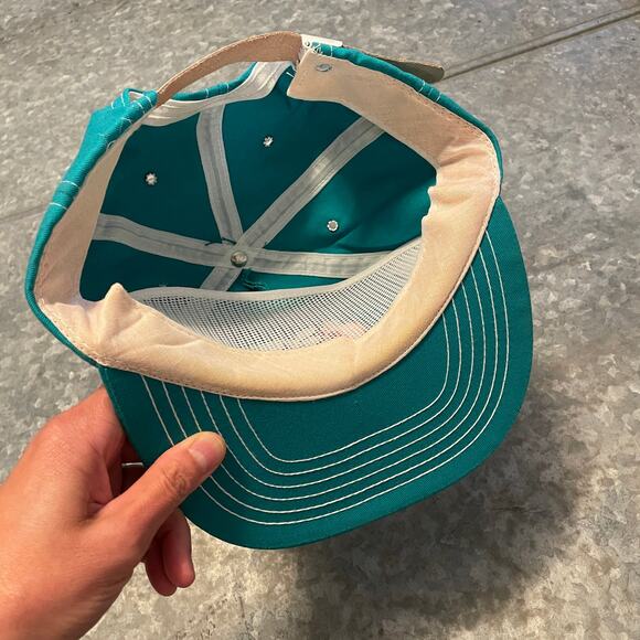 Vintage I Love Lucy A Tribute Universal Studios Hat Teal Blue Lucille Ball Retro - Picture 7 of 9